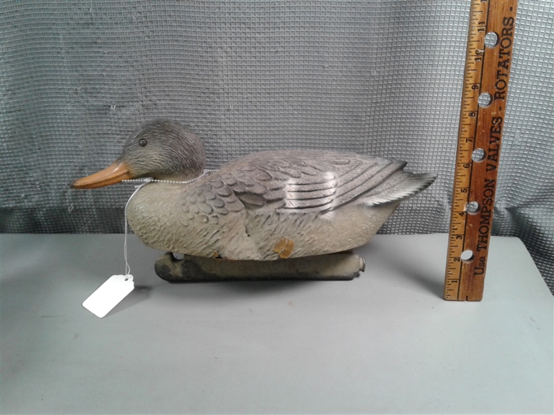 6 Vintage Duck Decoys
