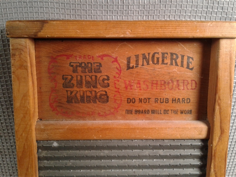 Vintage/Antique Lingerie Wash Boards