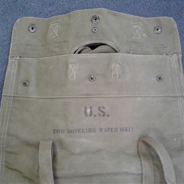 Vintage US Army  5 Gallon Water Backpack