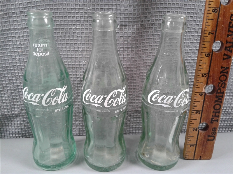 Vintage Coca-Cola & Dr. Pepper Bottles