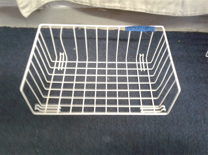 Set of 4 Wire Stacking Baskets