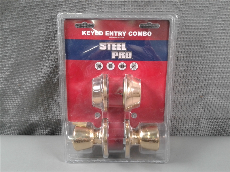 Steel Pro Keyed Entry Combo