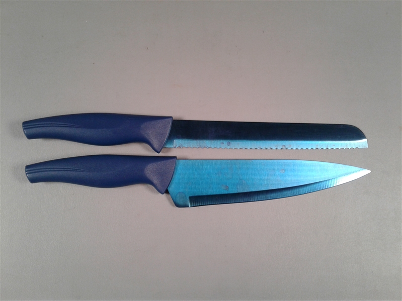 Set of Wanbasion Blue Professional Kitchen Knives