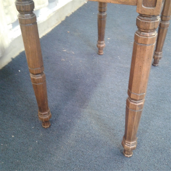 Vintage Wood Piano Bench