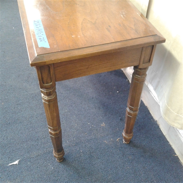 Vintage Wood Piano Bench