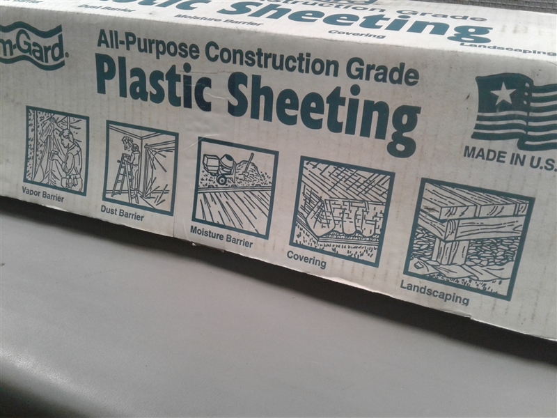 Film-Gard All-Purpose Construction Grade Plastic Sheeting 