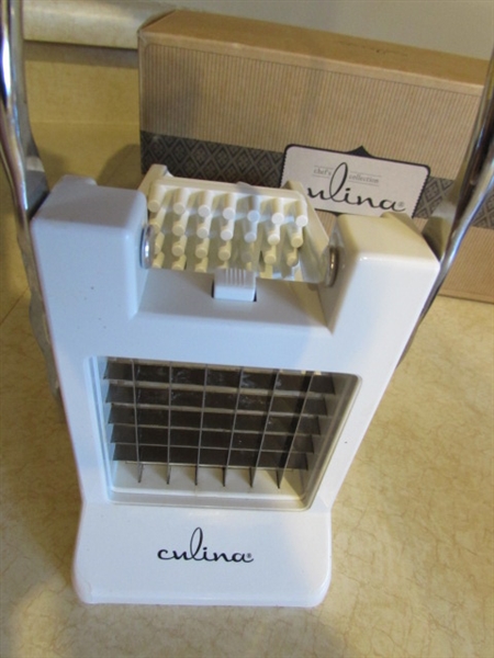CULINA FRENCH FRY CUTTER WITH FOOD SLICER