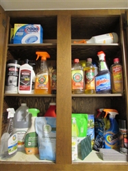 CLEANING DETERGENTS AND SUPPLIES