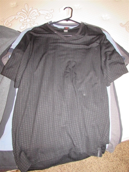 COLLECTION OF MENS LARGE TO XLARGE PULLOVER SHIRTS (20+ )