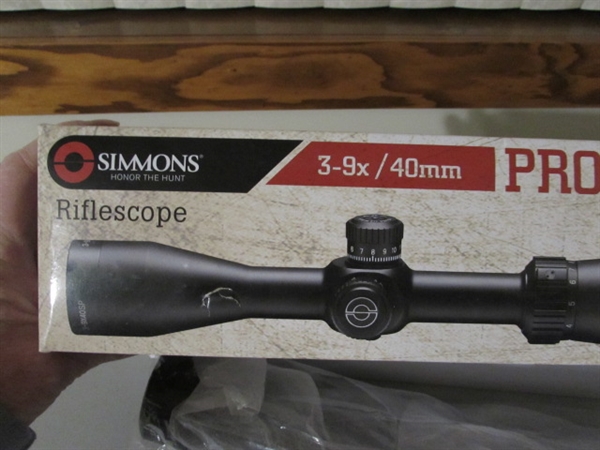 SIMMONS RIFLESCOPE 3-9X/40mm