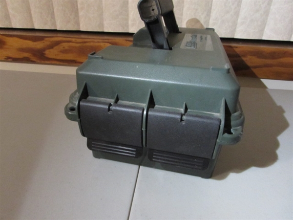 PLASTIC AMMO CANS, TOOLBOX & MISC