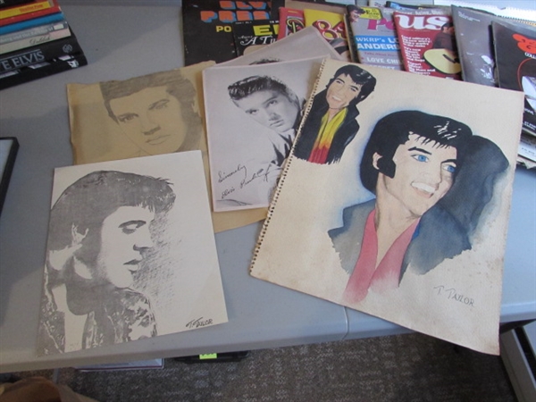 HUGE ELVIS MEMORABILIA COLLECTION