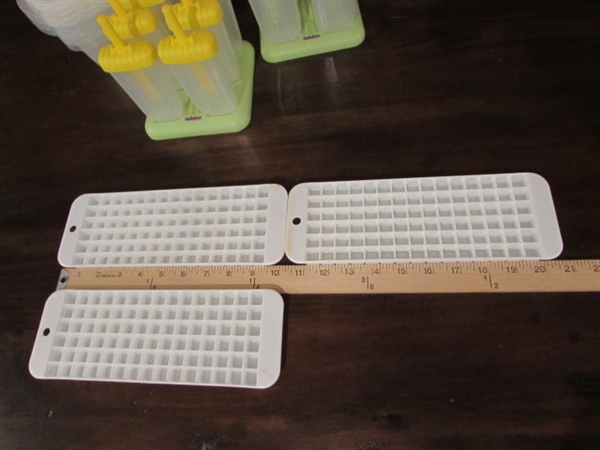 POPSICLE MOLDS, ICE TRAYS & STORAGE CONTAINERS