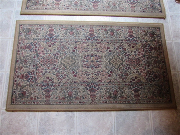 PAIR OF MATCHING ENTRY RUGS