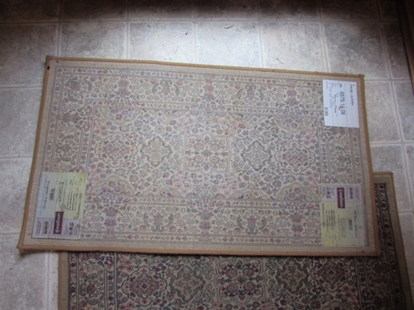 PAIR OF MATCHING ENTRY RUGS