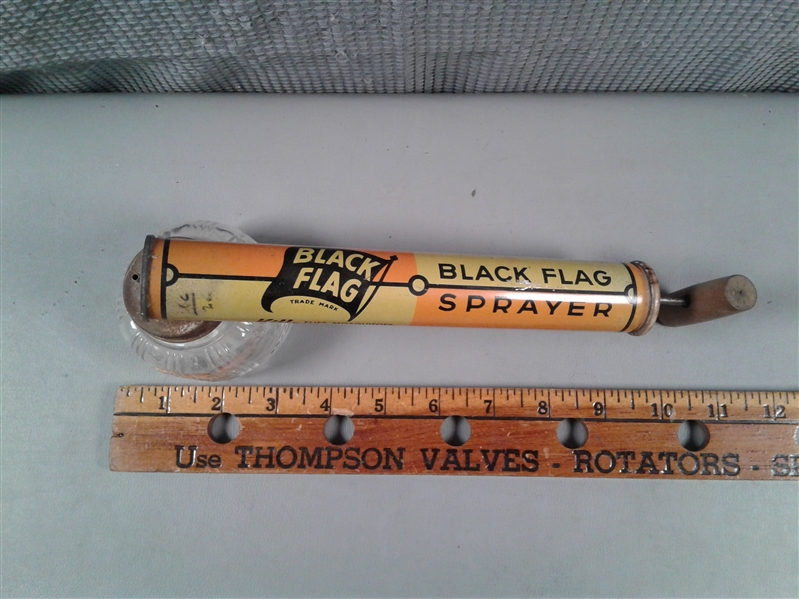 Vintage Black Flag Sprayer