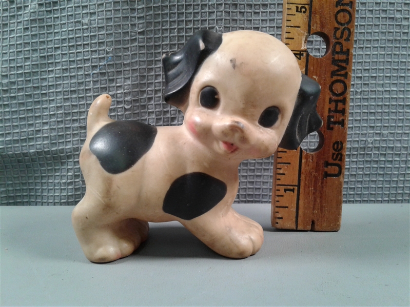 Vintage Ruth E. Newton Squeaky Toy & Columbia Toy Products Bunny