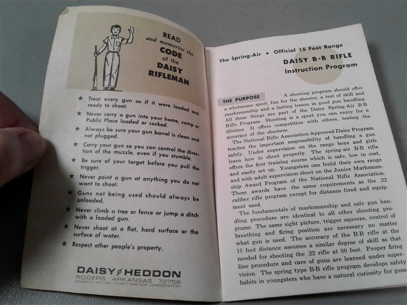 Vintage Manuals: Chemcraft Magic, Daisy BB Rifle, & Electric Build-It Set