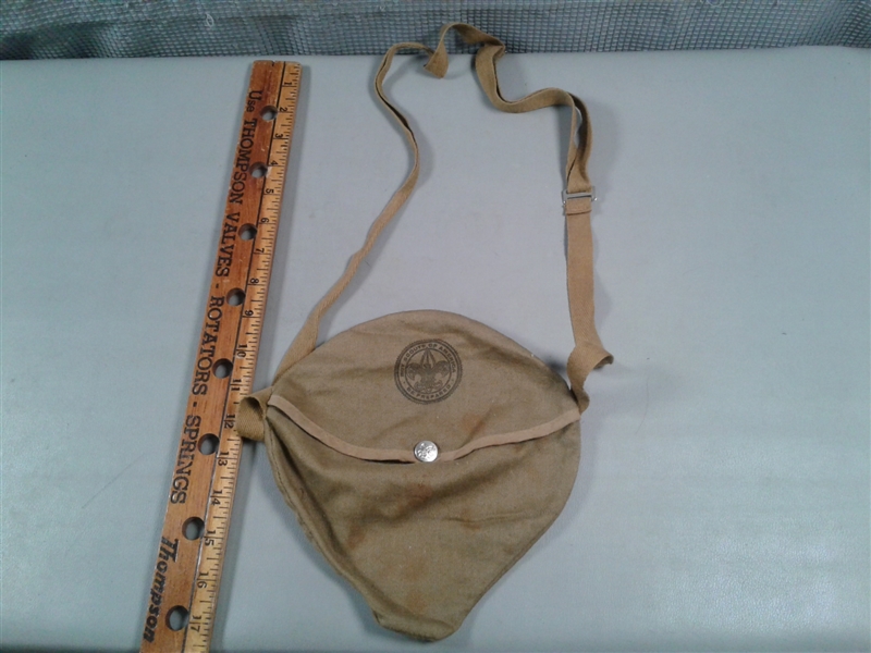 Vintage Boy Scouts Pouch and Utility Belt 