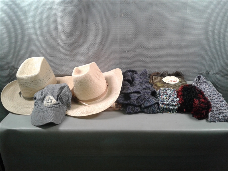 Womens Scarves, And Hats 