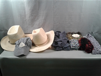 Womens Scarves, And Hats 