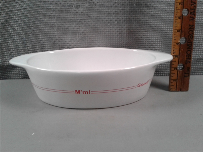 Campbells Classic Oval Casserole Dish