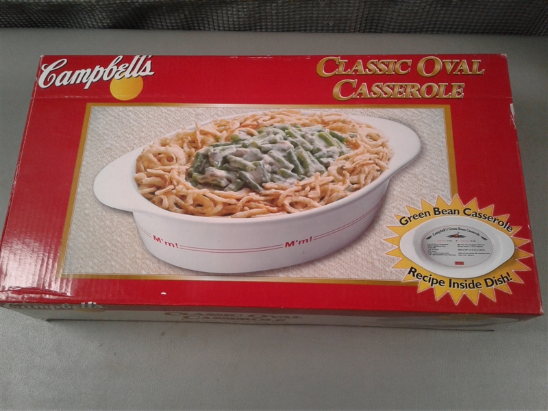 Campbells Classic Oval Casserole Dish