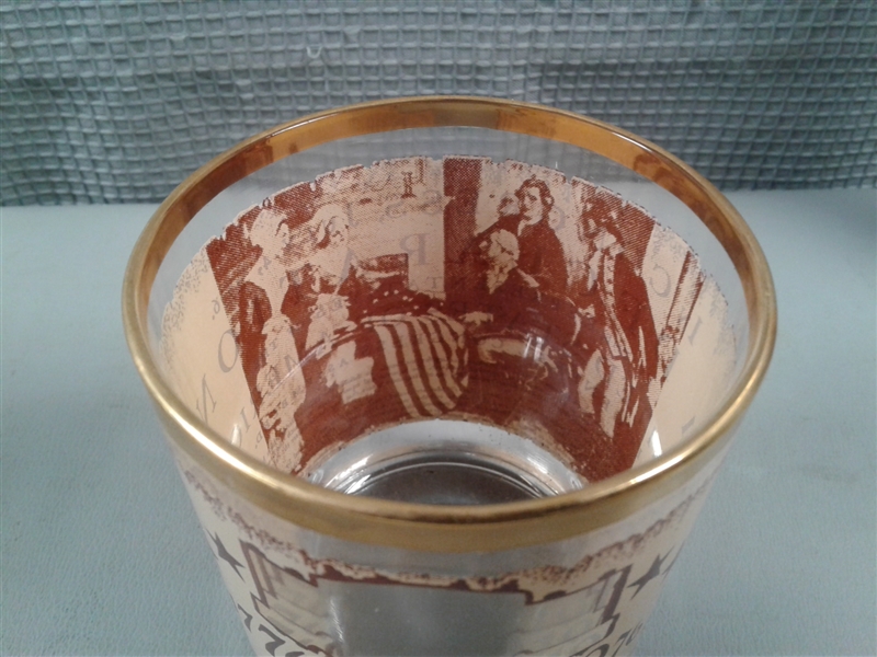 Declaration Of Independence Tumbler Set