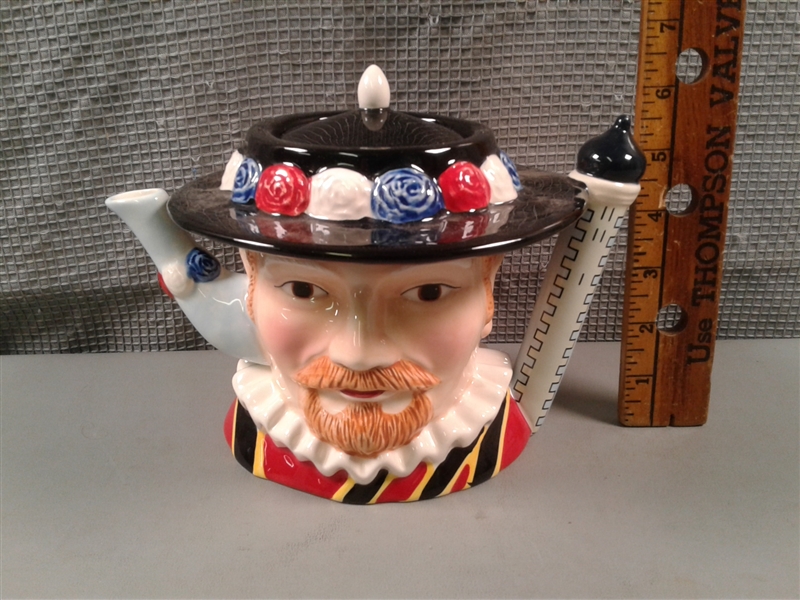 Bill's Royal Guard Bust Tea Pot