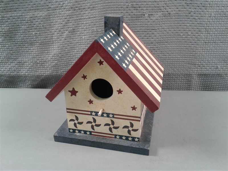 Patriotic Bird House