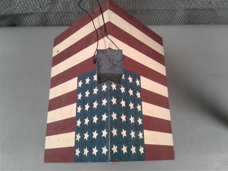 Patriotic Bird House