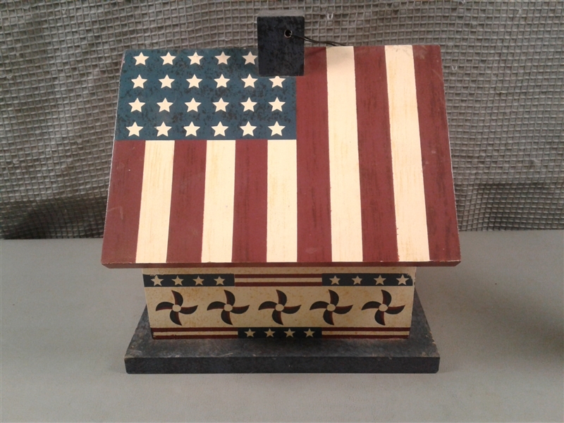 Patriotic Bird House