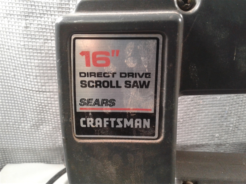 Sears Craftsman Scroll Saw