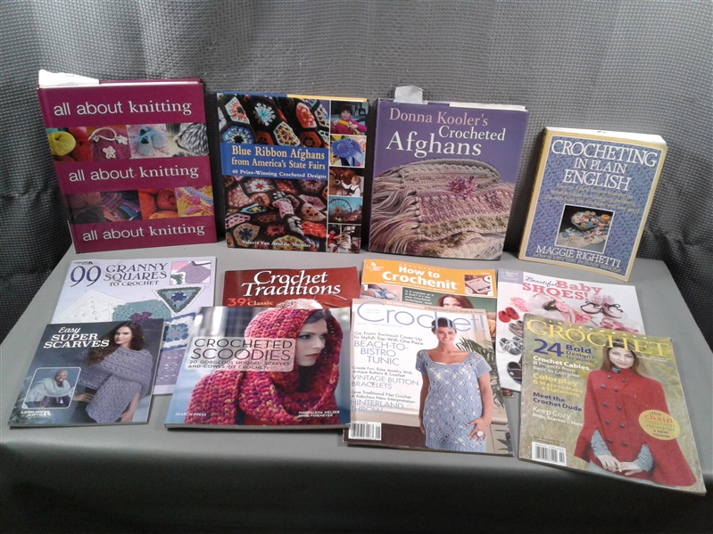 Knitting and Crocheting Books