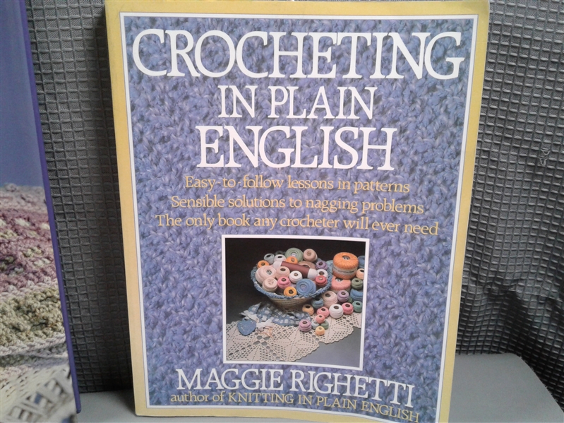 Knitting and Crocheting Books