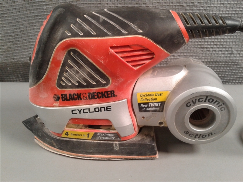 Black And Decker Cyclone Sander 