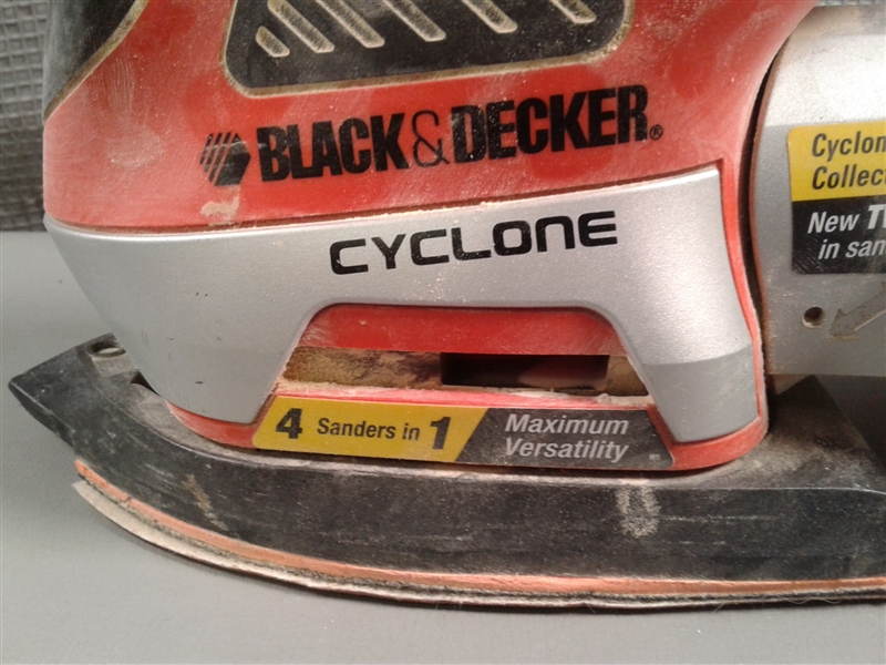 Black And Decker Cyclone Sander 