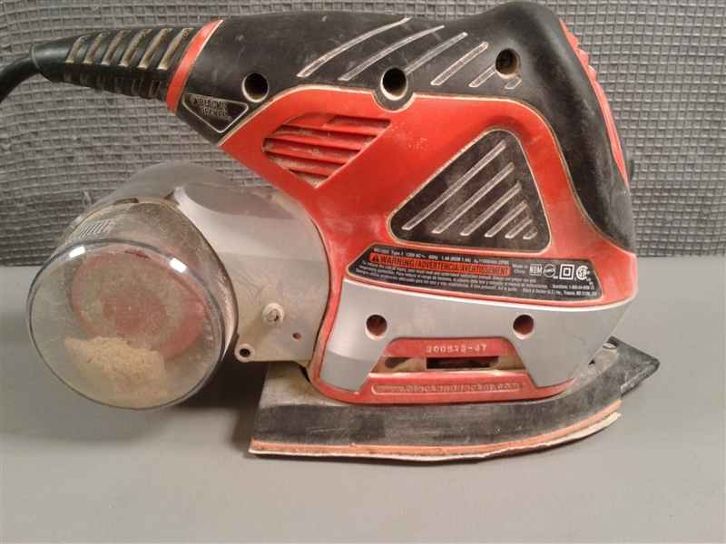 Black And Decker Cyclone Sander 