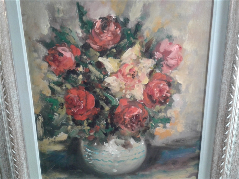 Painting Of Flowers By Chadelat