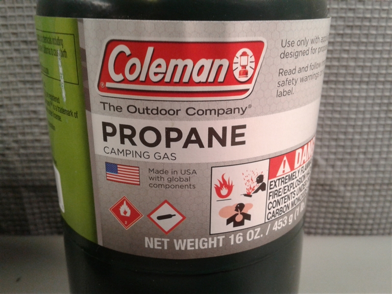 Coleman Propane Bottles and Bug Spray 