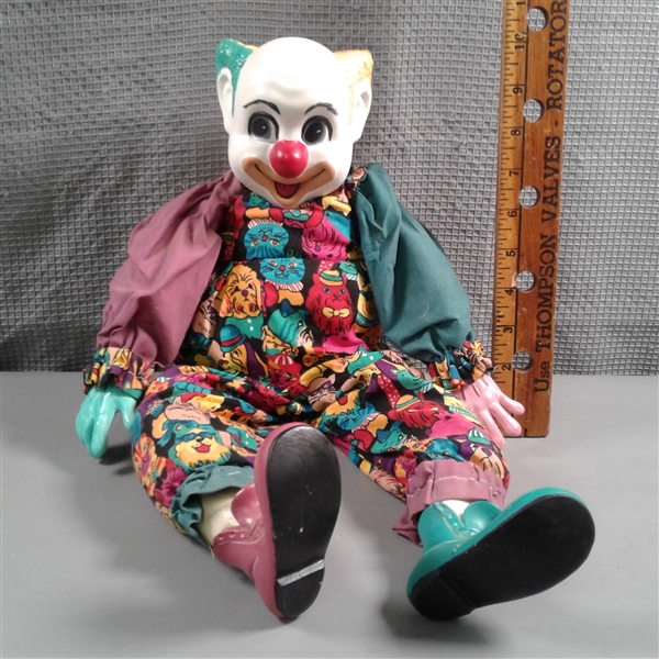 Collection of Porcelain Dolls and Clowns