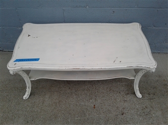 Small White Shabby Chic Coffee Table 