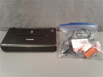 Canon Color Printer iP110 W/Extra Ink