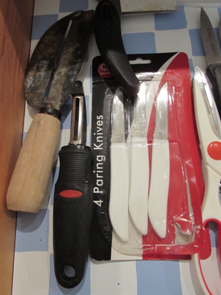 CONTENTS OF KNIFE DRAWER