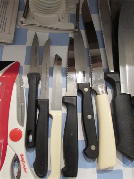 CONTENTS OF KNIFE DRAWER