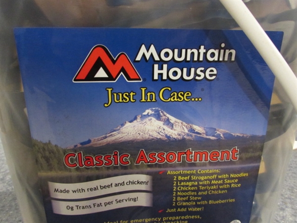 MOUNTAIN HOUSE JUST IN CASE... CLASSIC BUCKET - FREEZE DRIED FOOD #2
