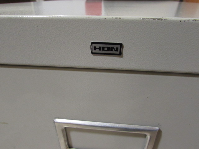2 Drawer Hon File Cabinet Magnetic Dry