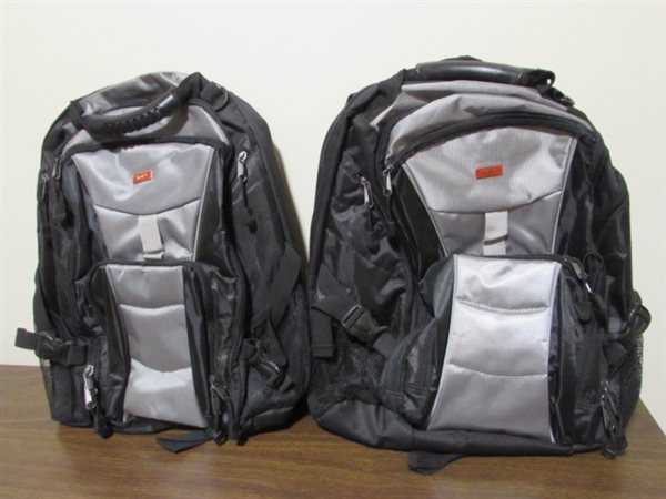 2 NEW OP BACKPACKS & LAPTOP/MESSENGER BAG