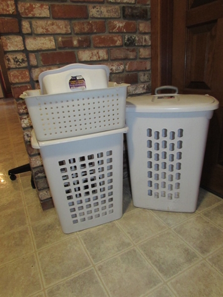 STERILITE CLOTHES HAMPERS & BINS