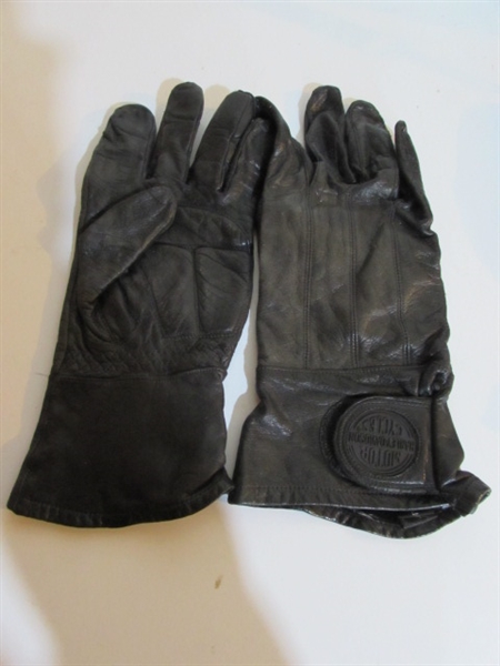 MEN'S LEATHER HARLEY DAVIDSON GLOVES & DRIVING GLOVES